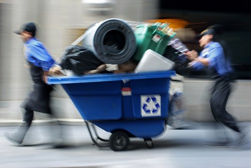 Electronic waste disposal during office clearance